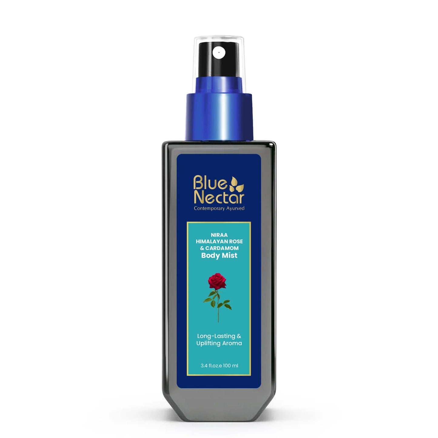 Rose & Cardamom Body Mist for long lasting and uplifting aroma (100ml) 100ml