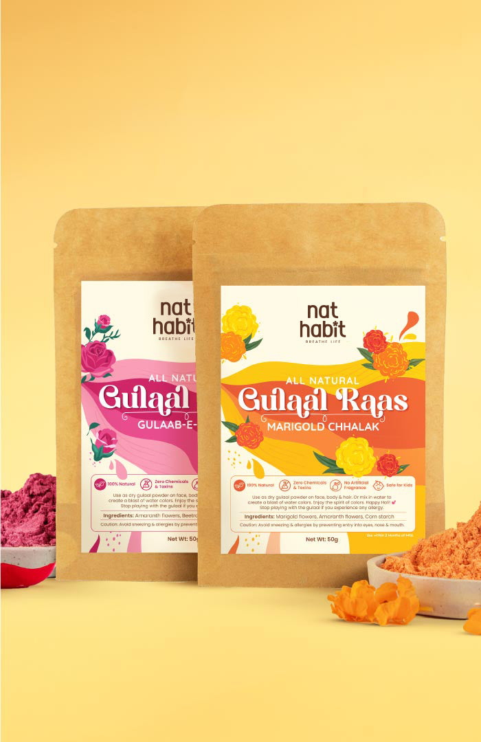 Marigold & Gulaab Gulaal Raas 50g × 4