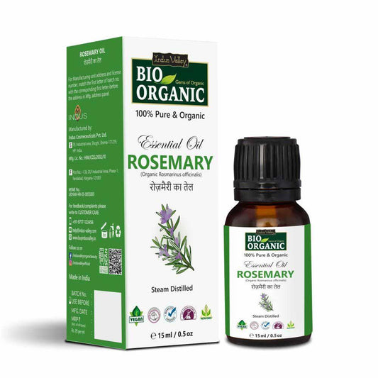 Pure & Organic Rosemary Essential Oil (15ml) 15ml