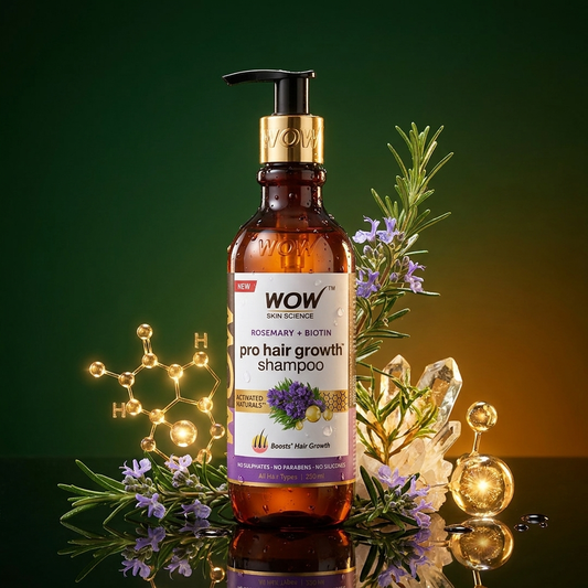 【WOW Skin Science】 Rosemary Biotin Shampoo Promote Hair Growth & Manageability 250ml