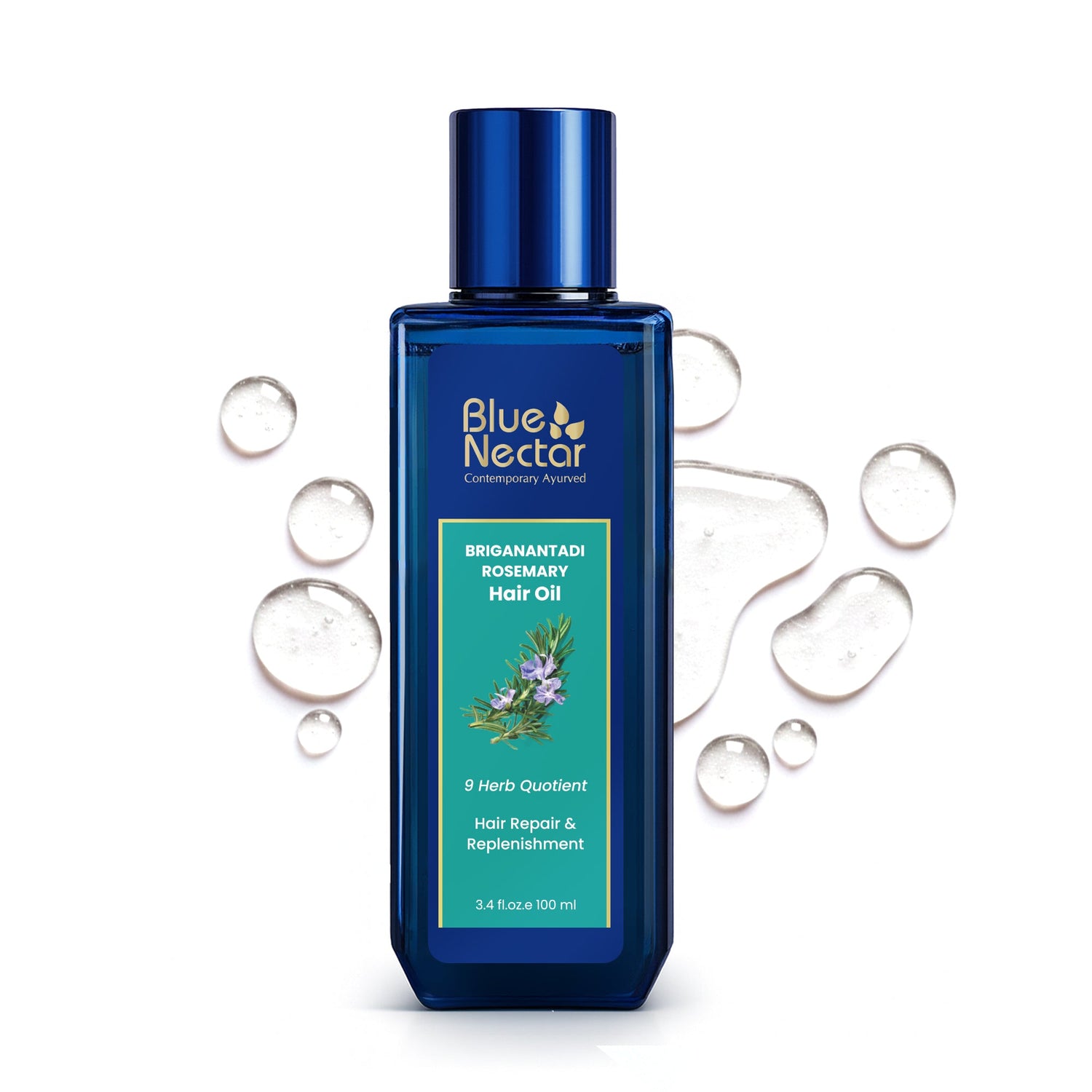 Rosemary Oil for Hair Growth and Hair Fall Control (9 Herbs) 200ml