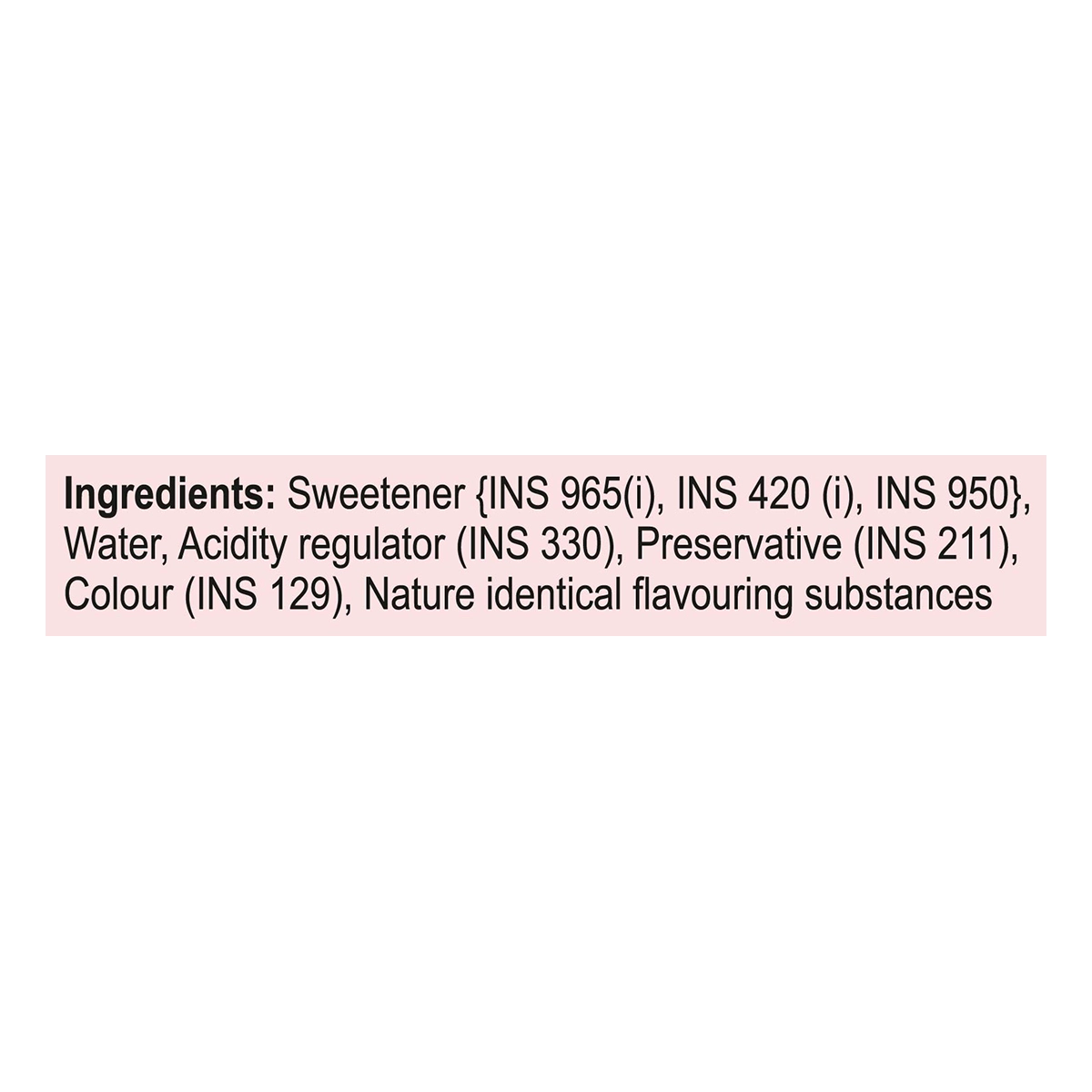Patanjali Sugar Free Rose Sharbat (750 ml)