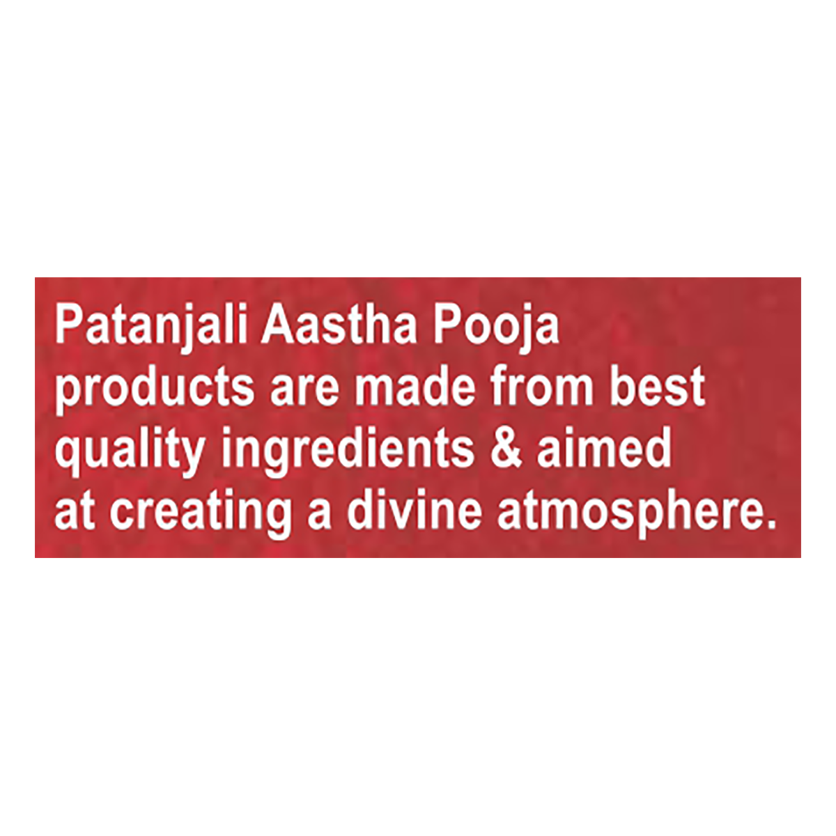 Patanjali Aastha Agarbatti White Stick Rose