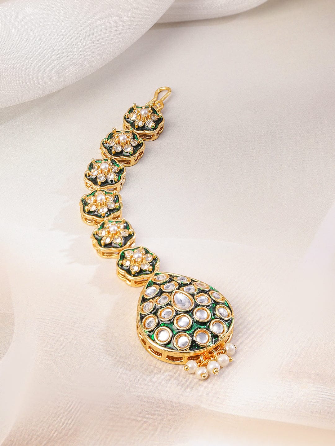 Royal Sketch of Kundan Necklace Set Gold