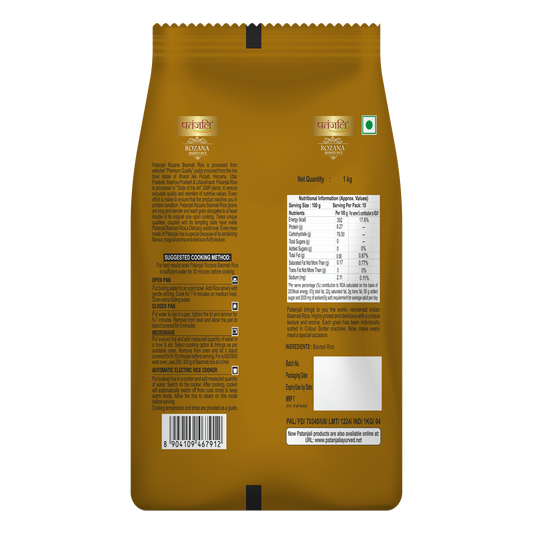 Patanjali Rozana Basmati Rice