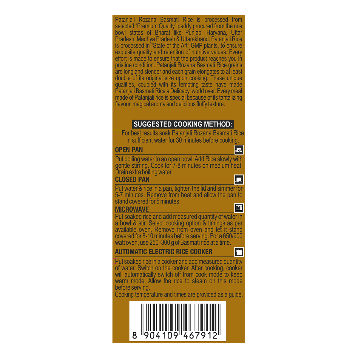 Patanjali Rozana Basmati Rice