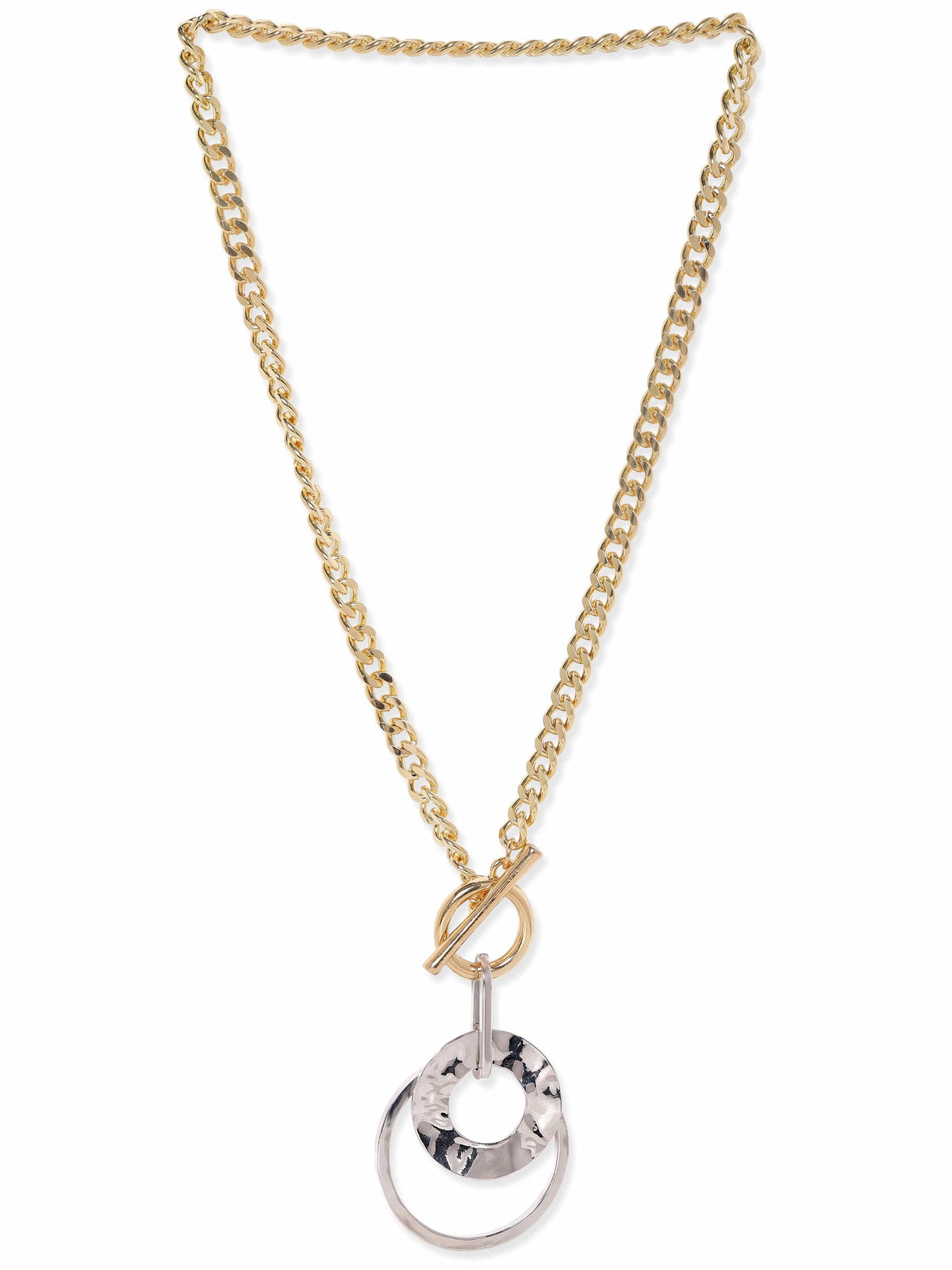 Rings on Play Statement Necklace フリーサイズ