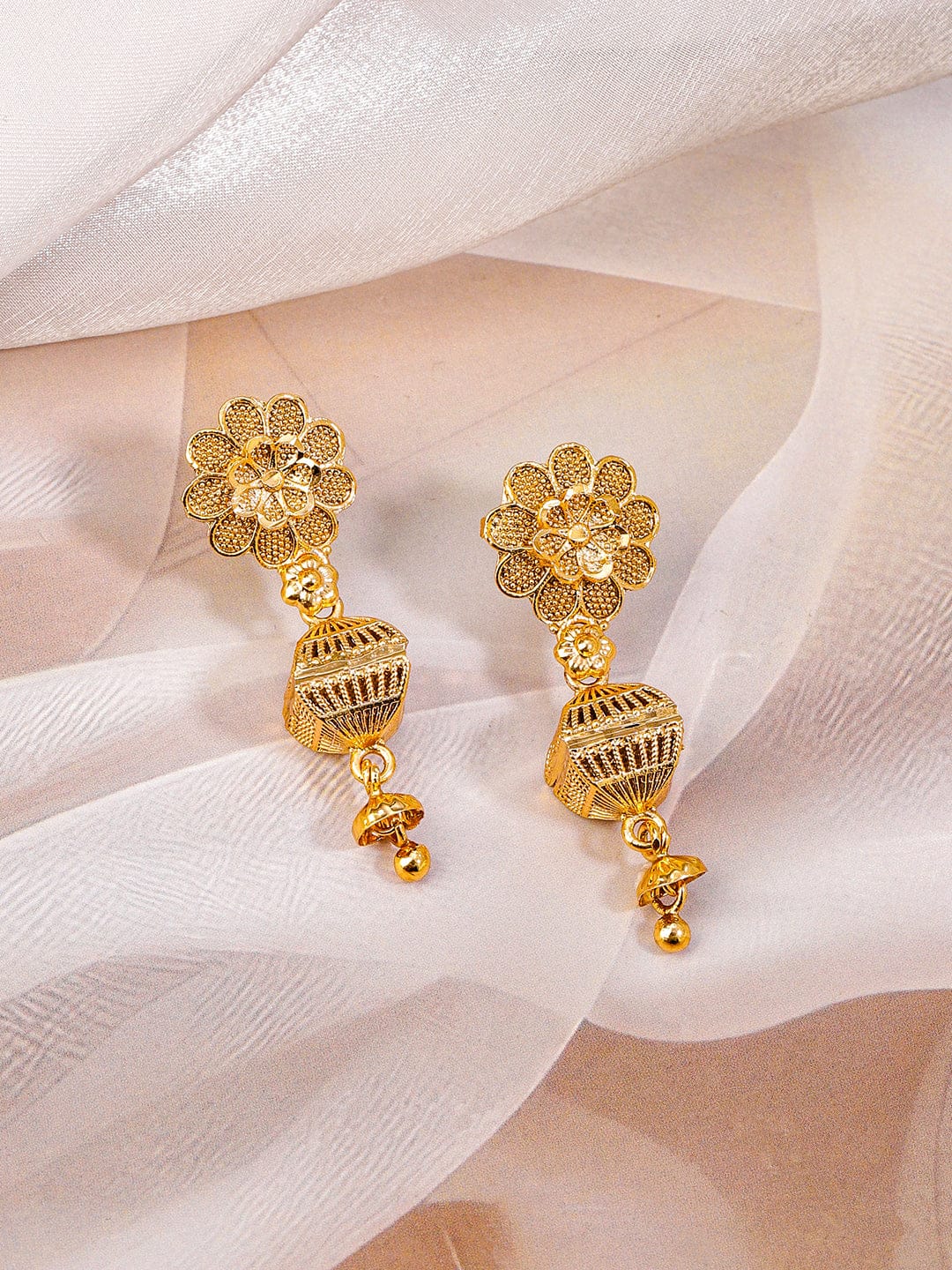 Beaded Golden Necklace Set フリーサイズ
