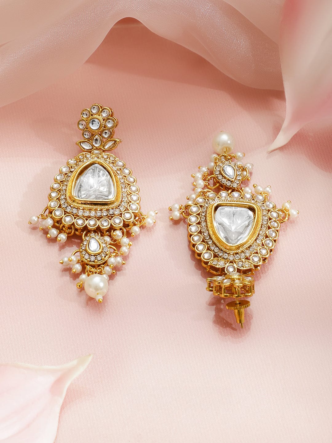 Golden Glow Edit Kundan Necklace Set フリーサイズ