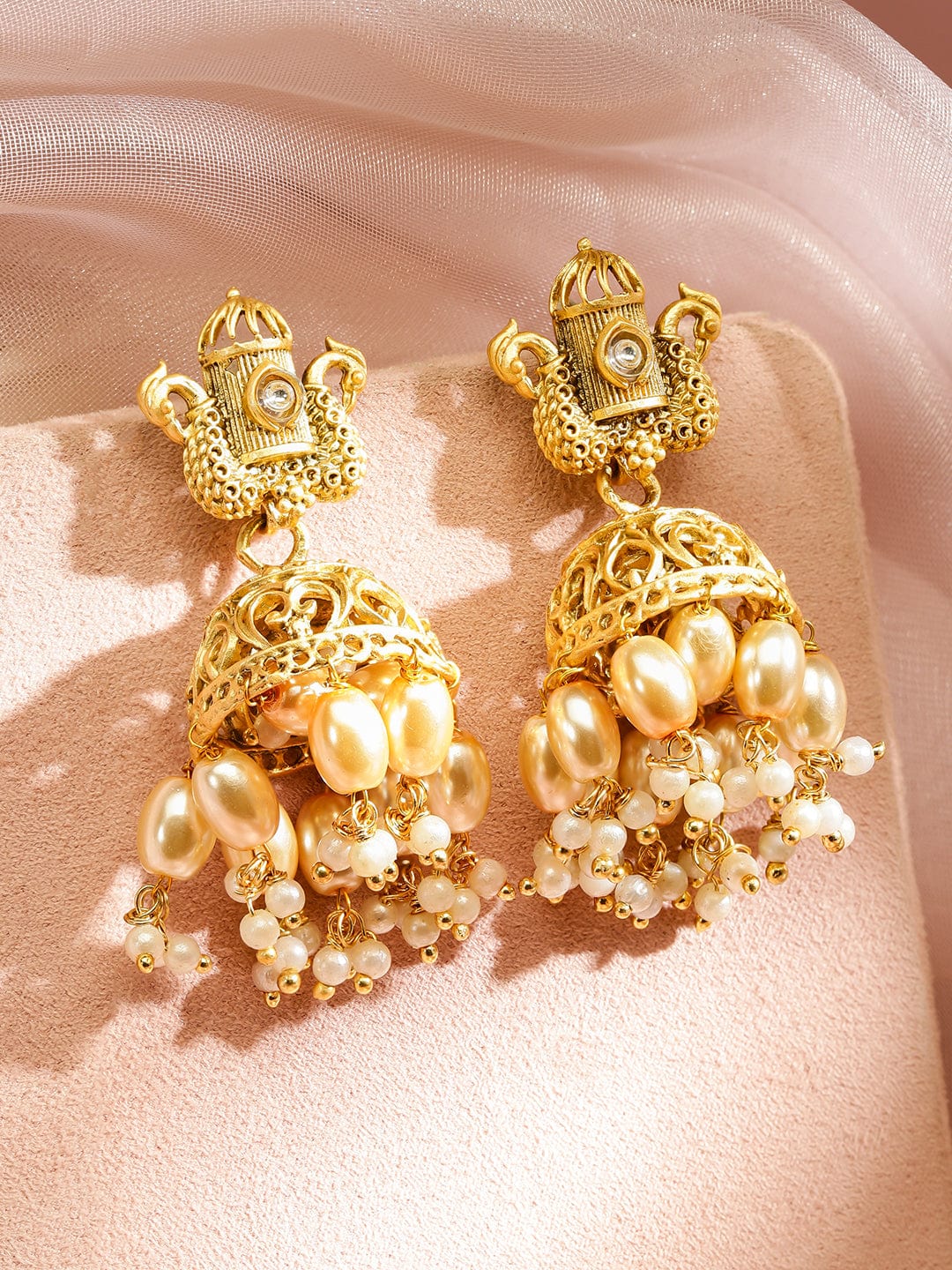 Festive's Traditional Jhumka Gold