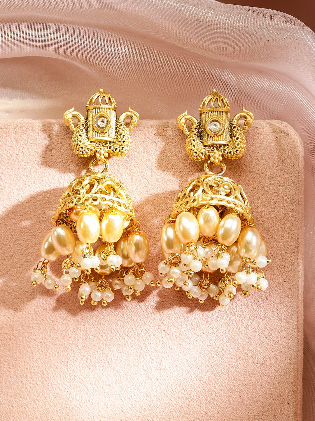 Festive's Traditional Jhumka Gold