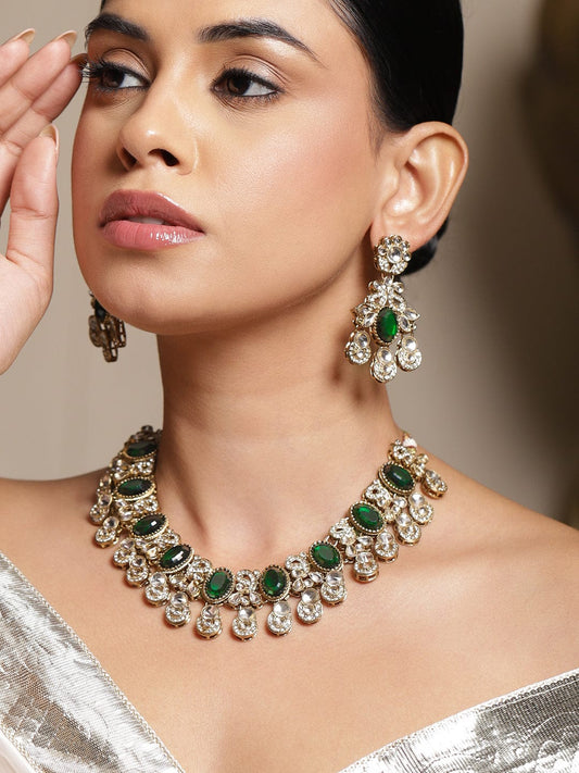 Emerald Tales of Grace Necklace Set フリーサイズ