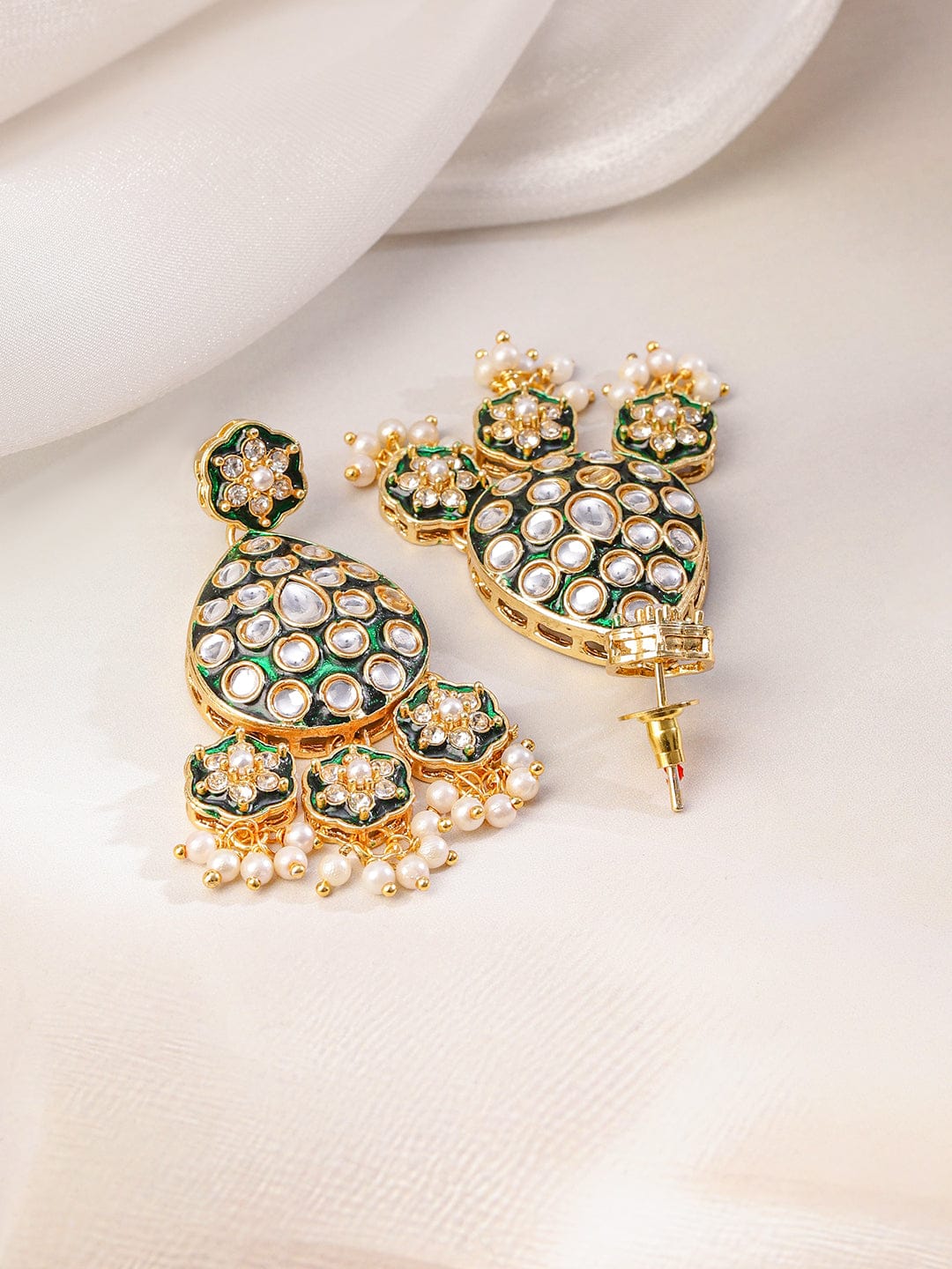Royal Sketch of Kundan Necklace Set Gold