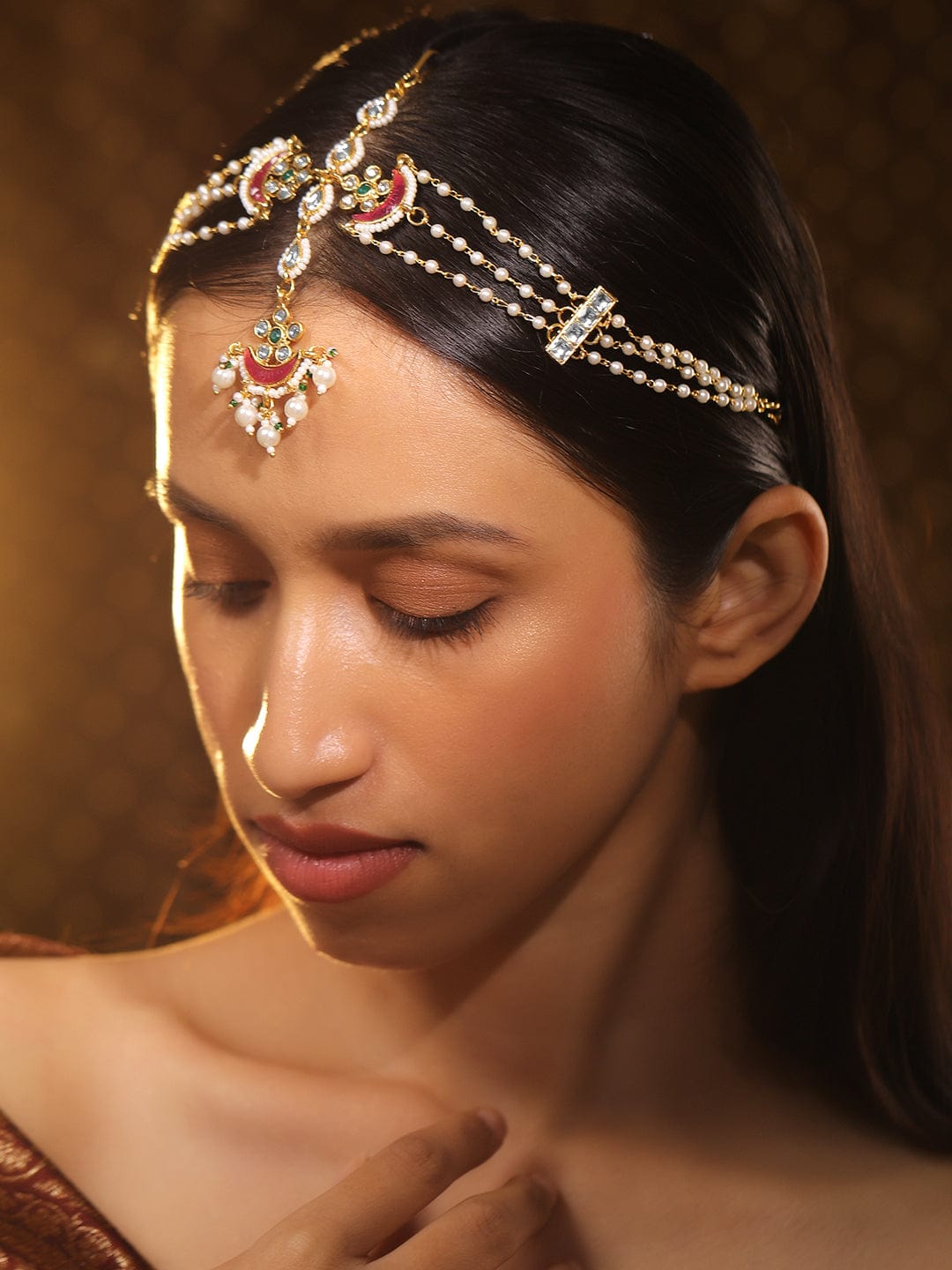 Jewel of Traditions Mathapatti Gold