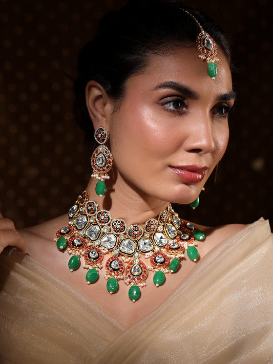 Whispers of Royal Bloom Necklace Set フリーサイズ