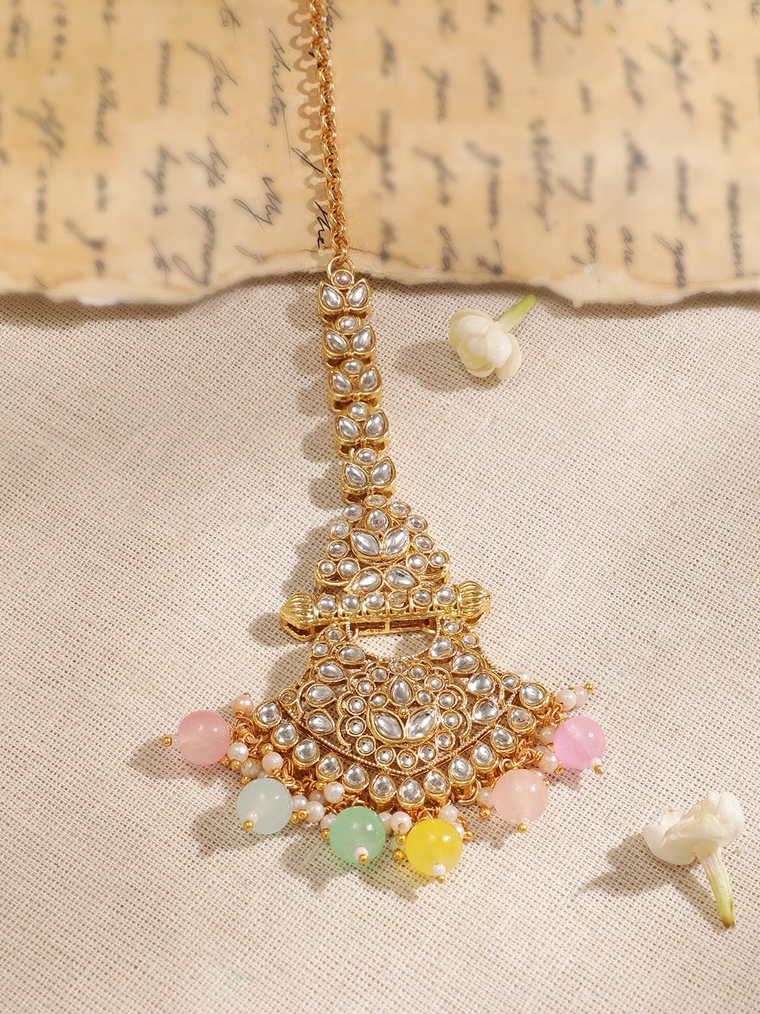 Blossom Aura Multicolour Necklace Set Multicolor