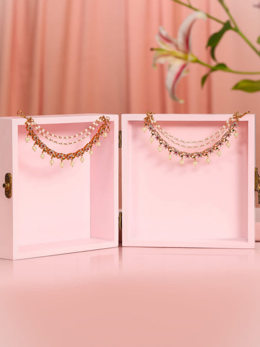 Festive Charm Pearl Kaan Chain フリーサイズ