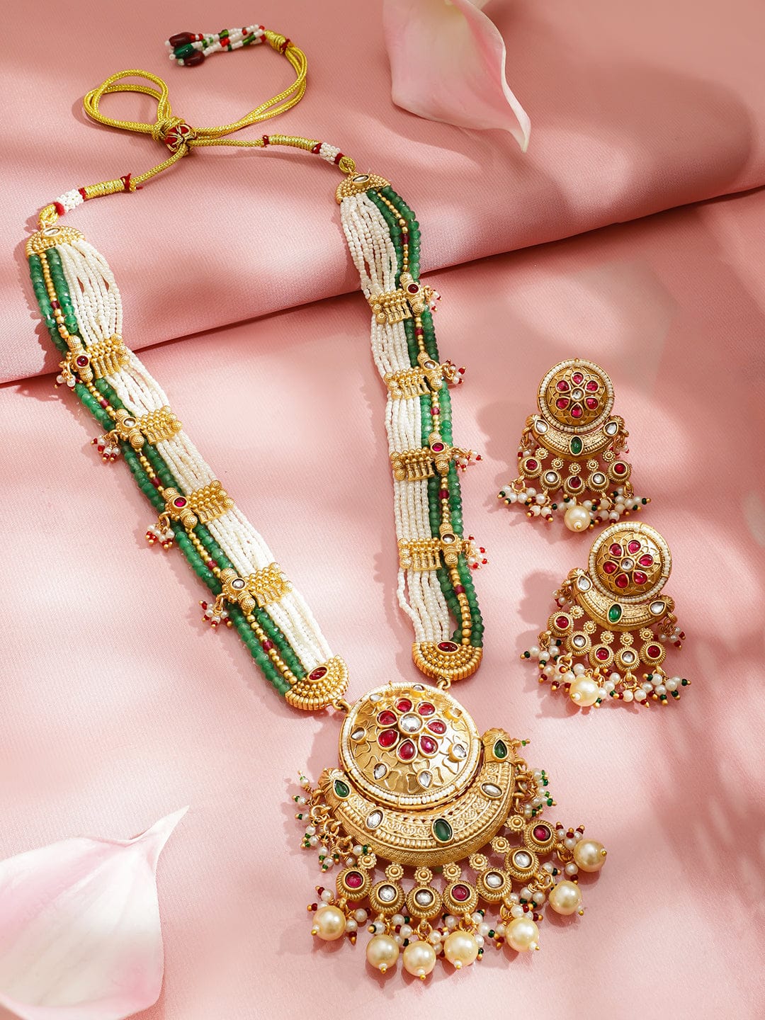 Palace Bloom Luxe Necklace Set フリーサイズ