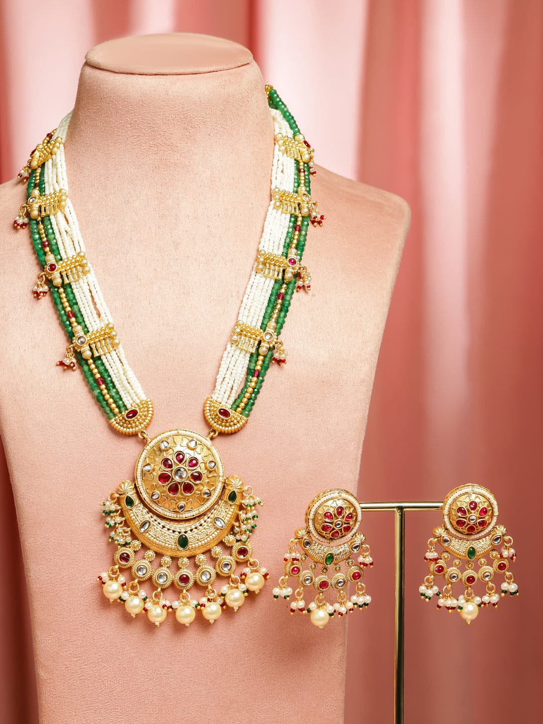 Palace Bloom Luxe Necklace Set フリーサイズ