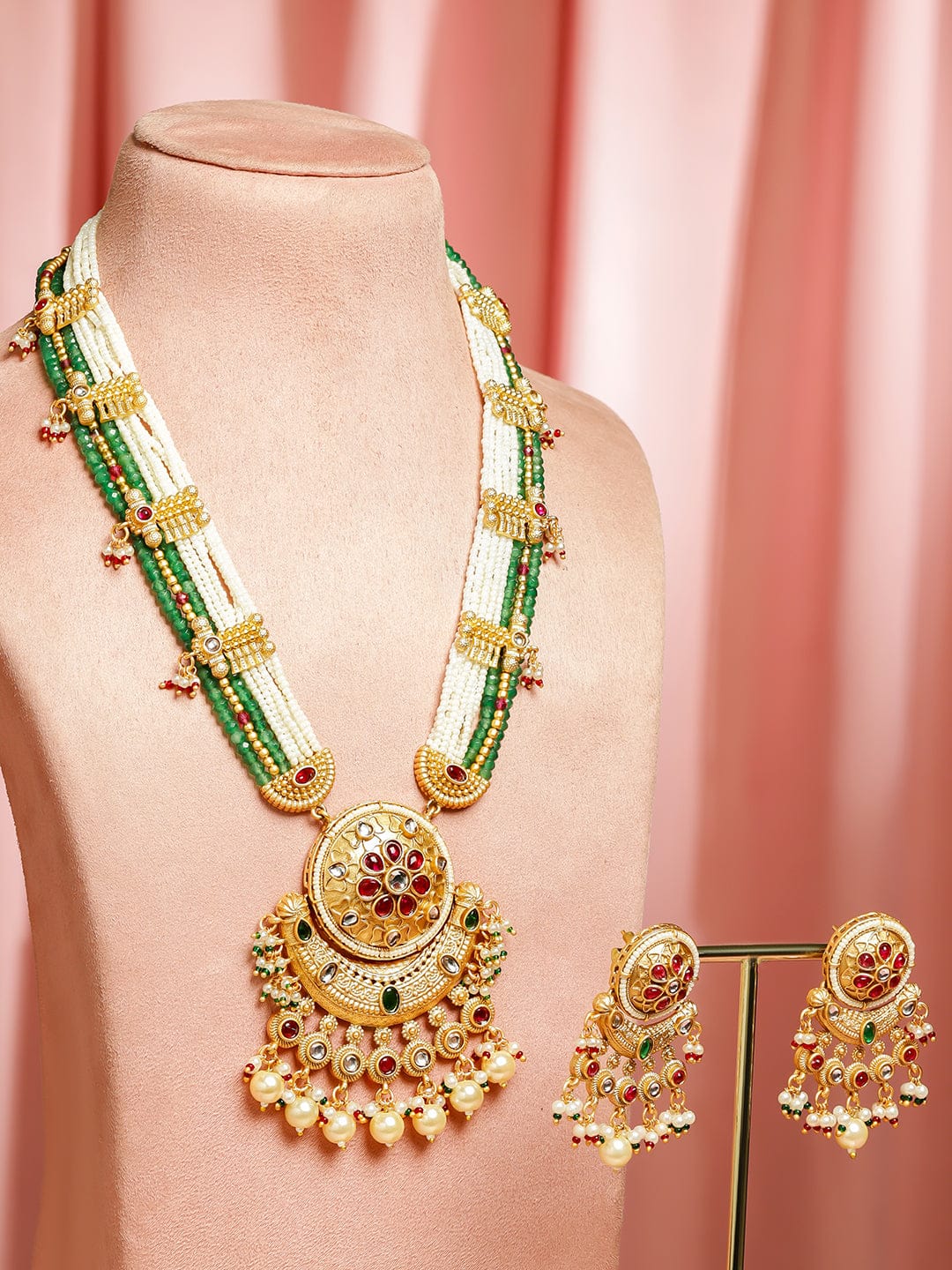 Palace Bloom Luxe Necklace Set フリーサイズ
