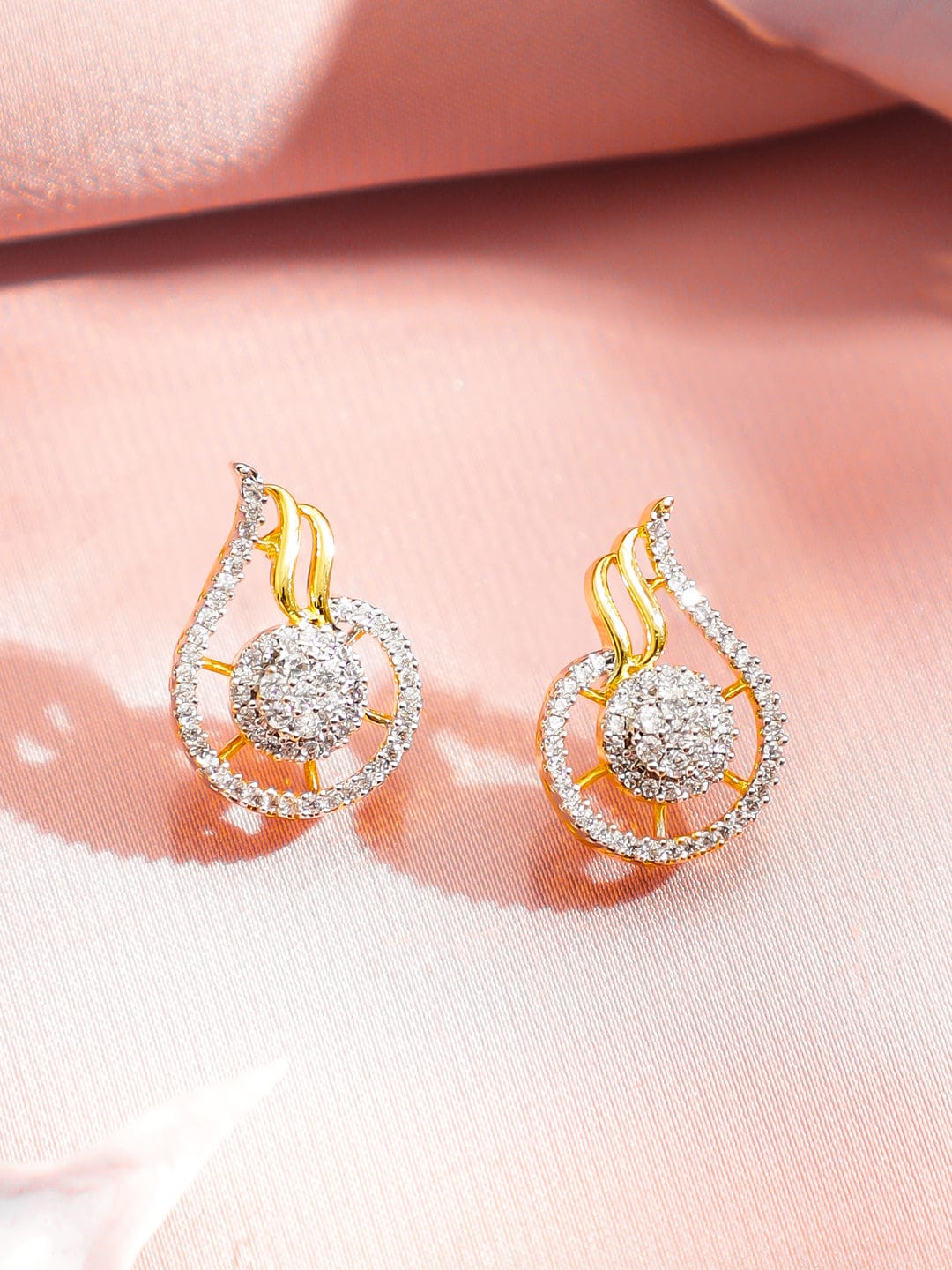 American Diamond Zirconia Pendant Set フリーサイズ