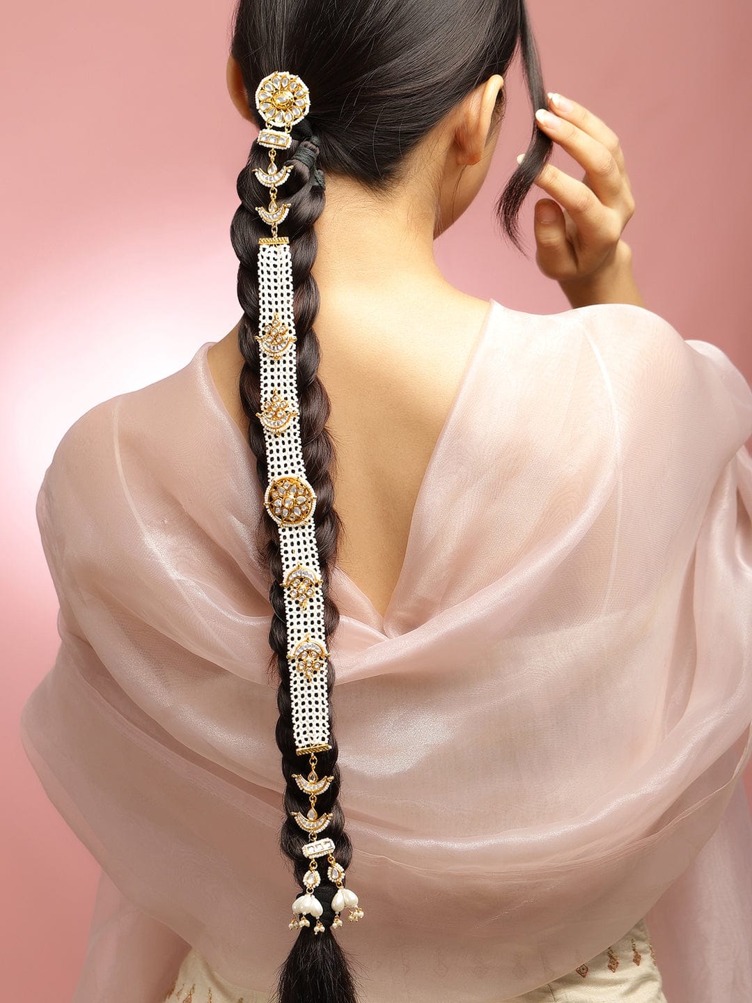 Whisper of Royalty Braid Brooch フリーサイズ