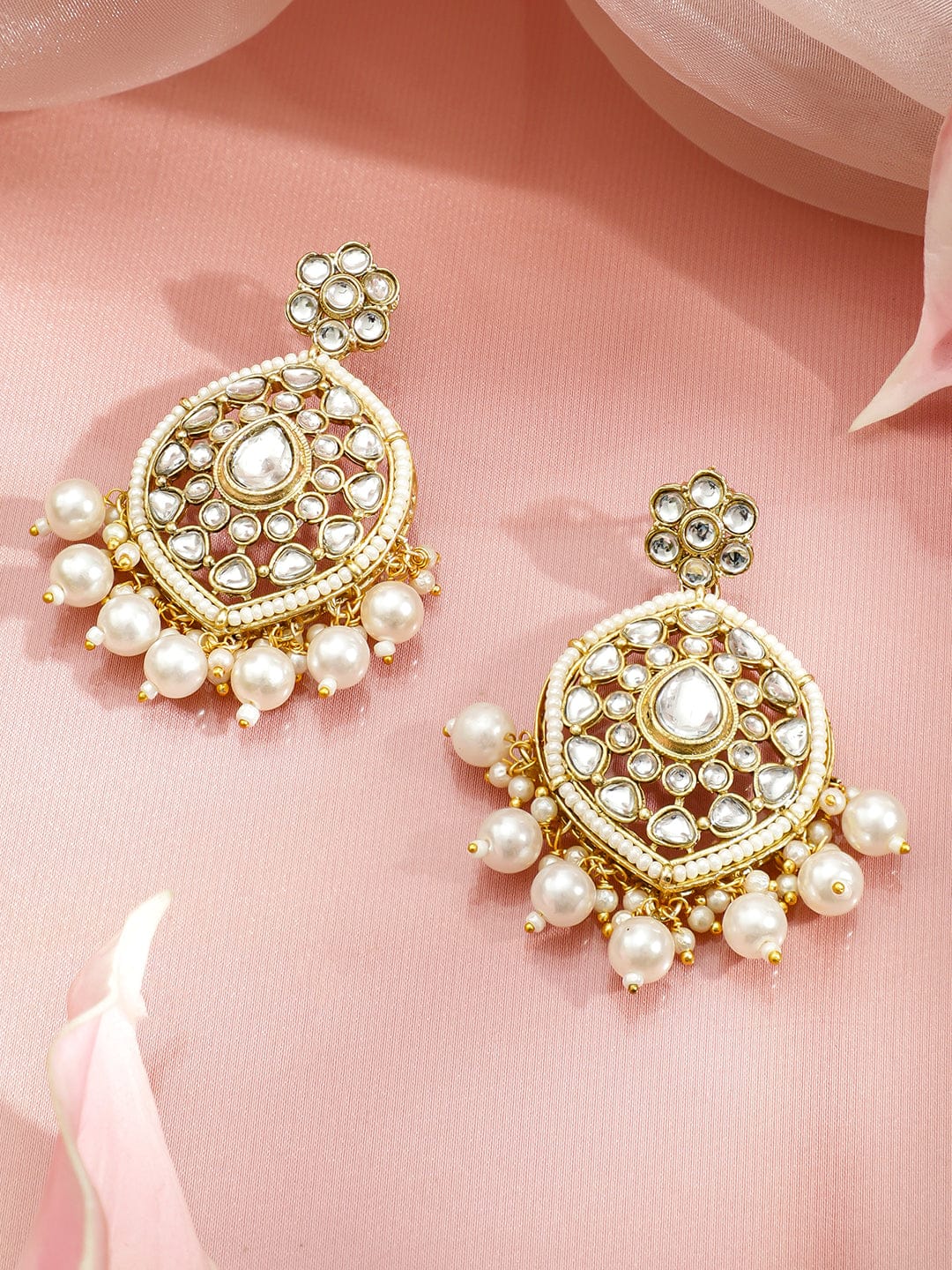 Art of Ivory Glow Kundan Choker Set フリーサイズ