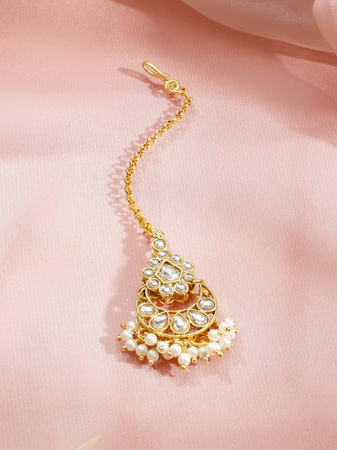 Kundan Dreamscape Necklace Set フリーサイズ