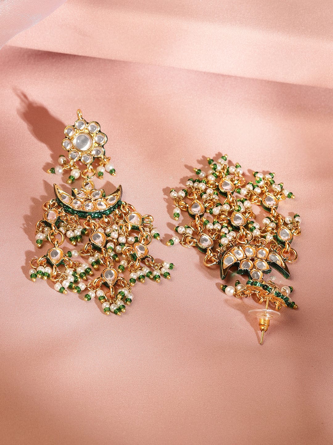 Golden Garden Luxe Necklace Set Green