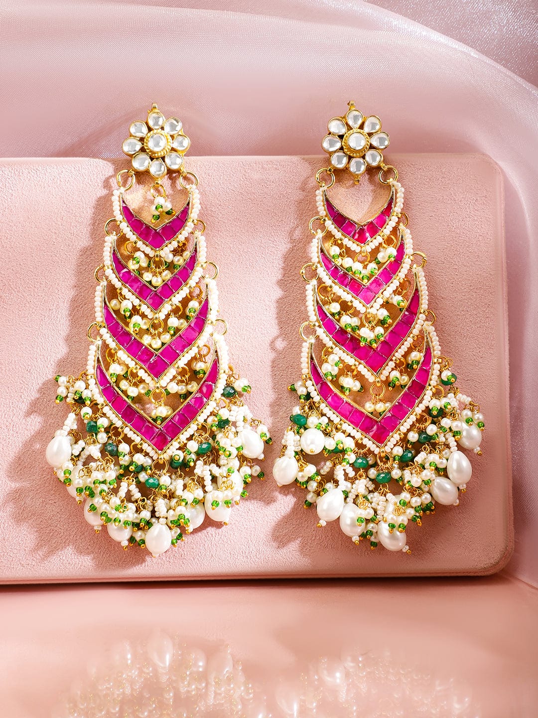 Queen’s Dream Beaded Earrings Multicolor