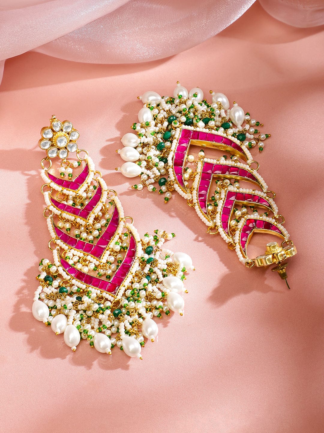 Queen’s Dream Beaded Earrings Multicolor