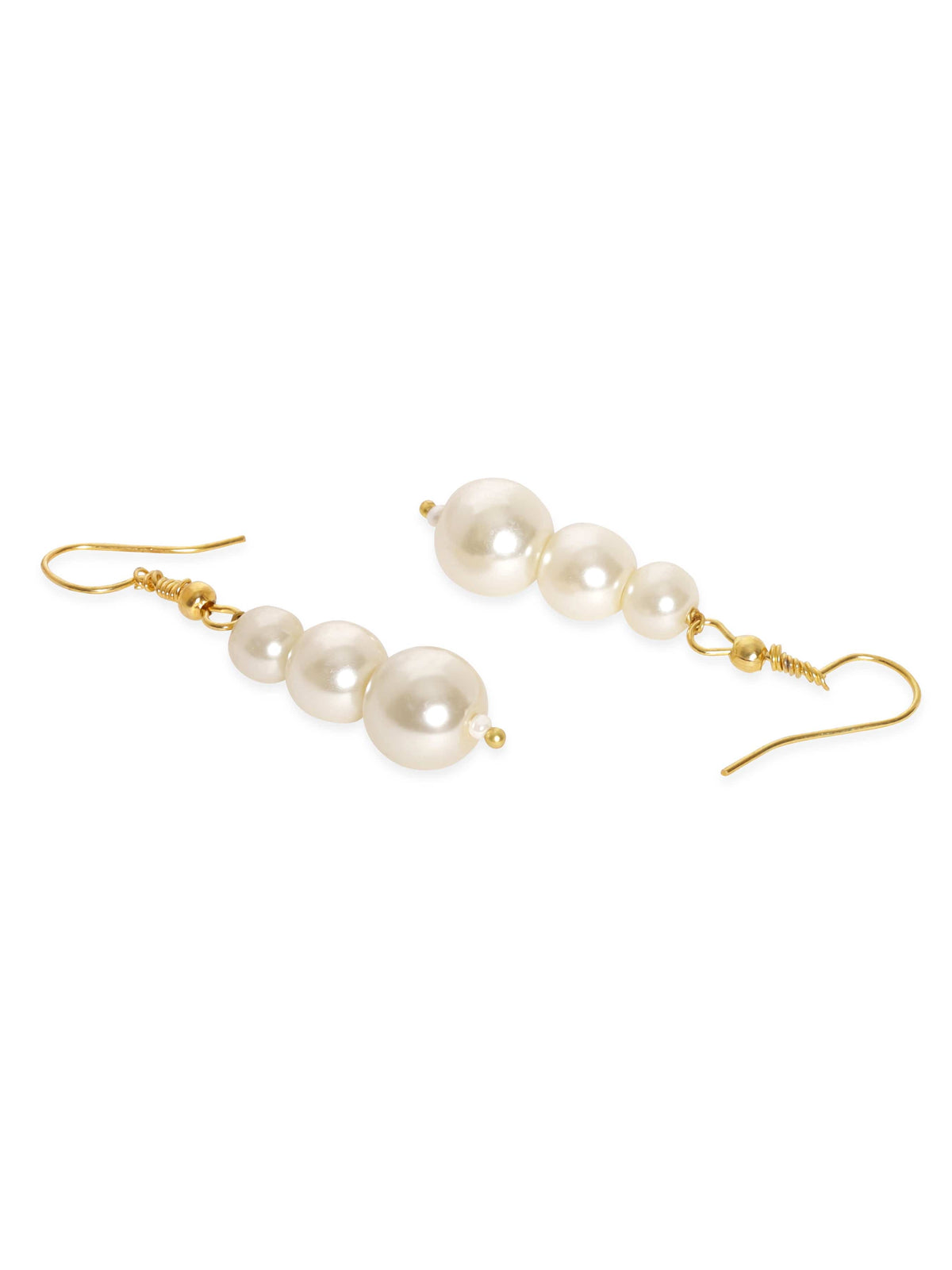 Pure Ivory Pearl Choker Set White