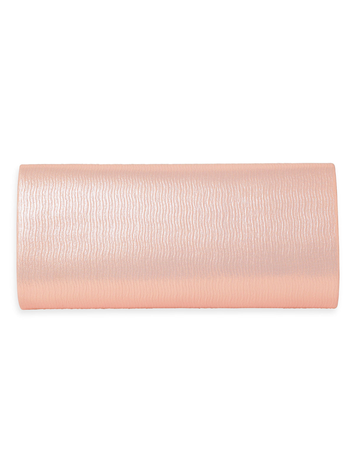 Rubans Elegance in Peach Handcrafted Peach Clutch Bag Peach