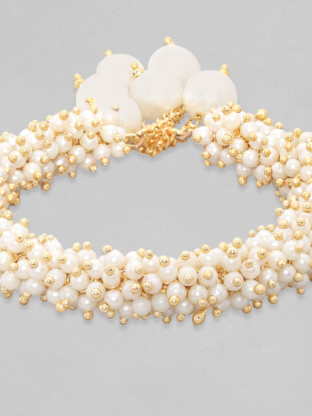 Celestial Pearl Bracelet Collection Gold