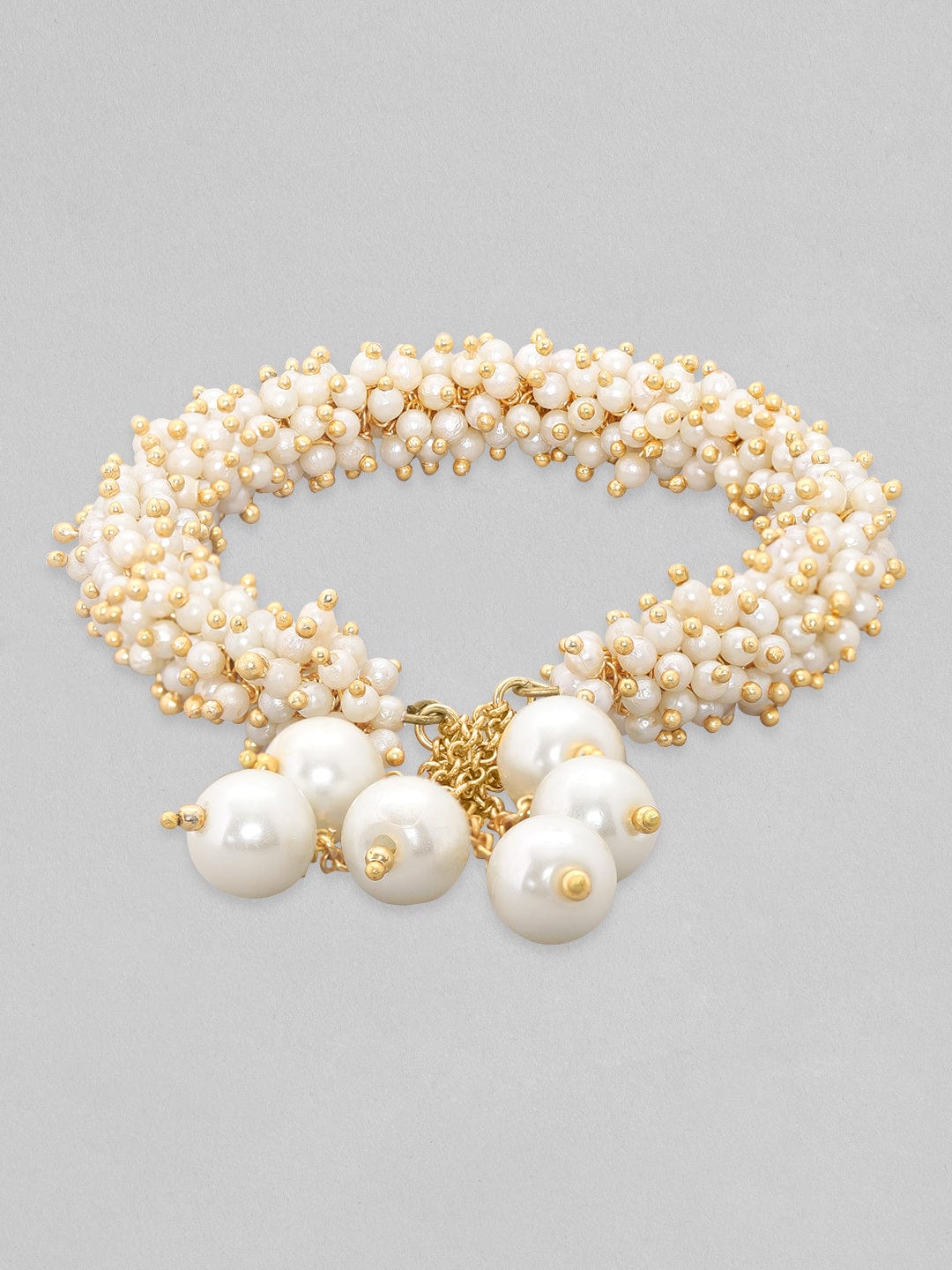 Celestial Pearl Bracelet Collection Gold
