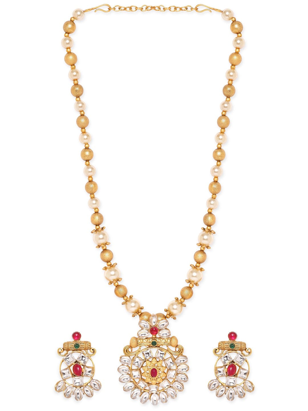 Vintage Tales of Tradition Necklace Set Gold