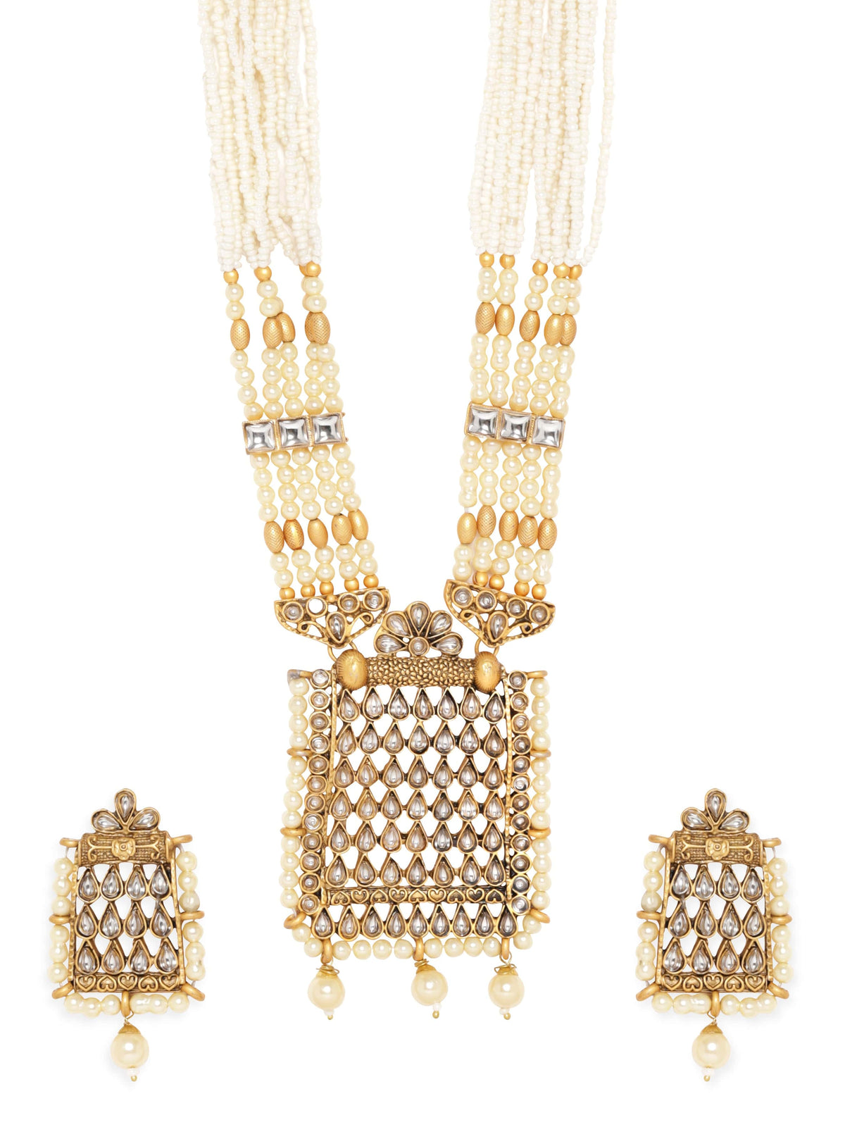 Rituals of Radiance Necklace Set Gold