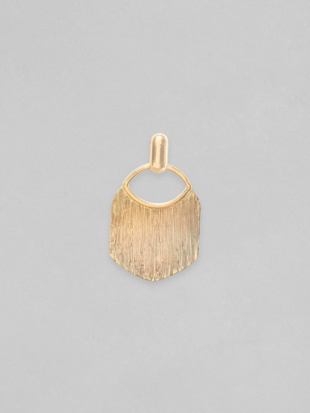 【Rubans】 Voguish Gold Toned Textured Statement Tassel Earrings｜ヴォーギッシュ ゴールドトーン テクスチャード ステートメント タッセルイヤリング