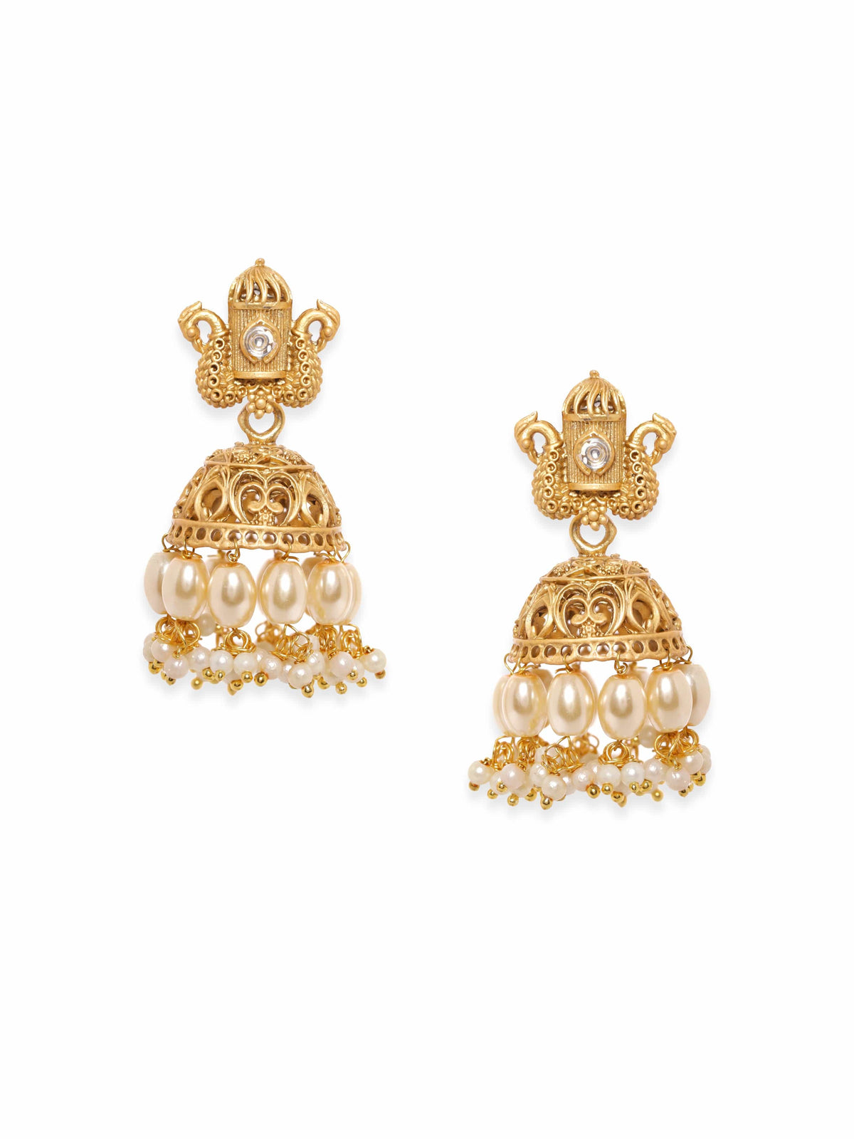 Festive's Traditional Jhumka Gold