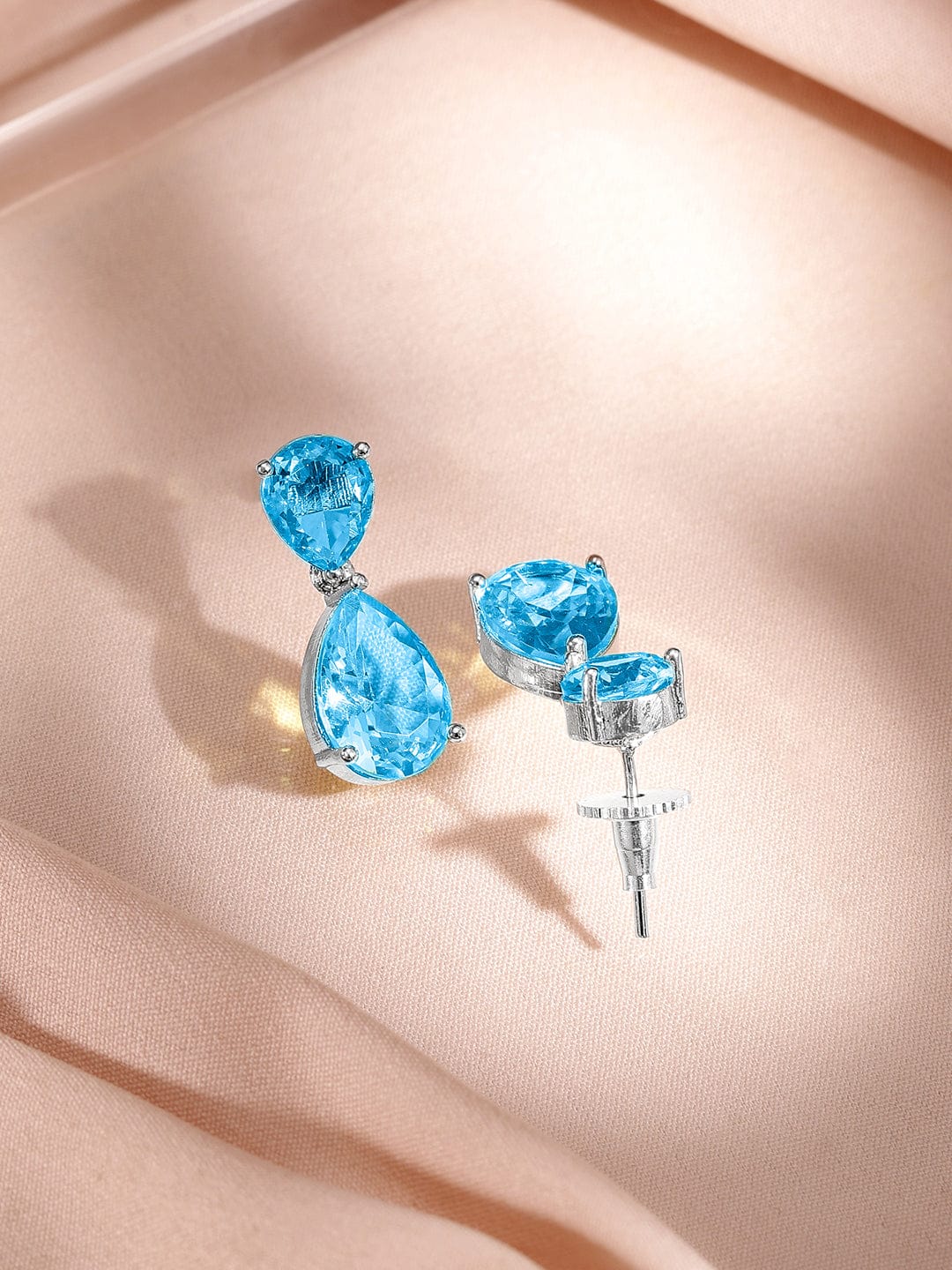 Blue Topaz Necklace Set Sky Blue