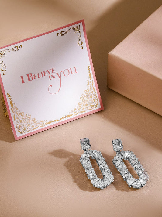 【Rubans】 North South Trillion Octo Crystal Earrings｜ノースサウス トリリオン オクト クリスタル イヤリング