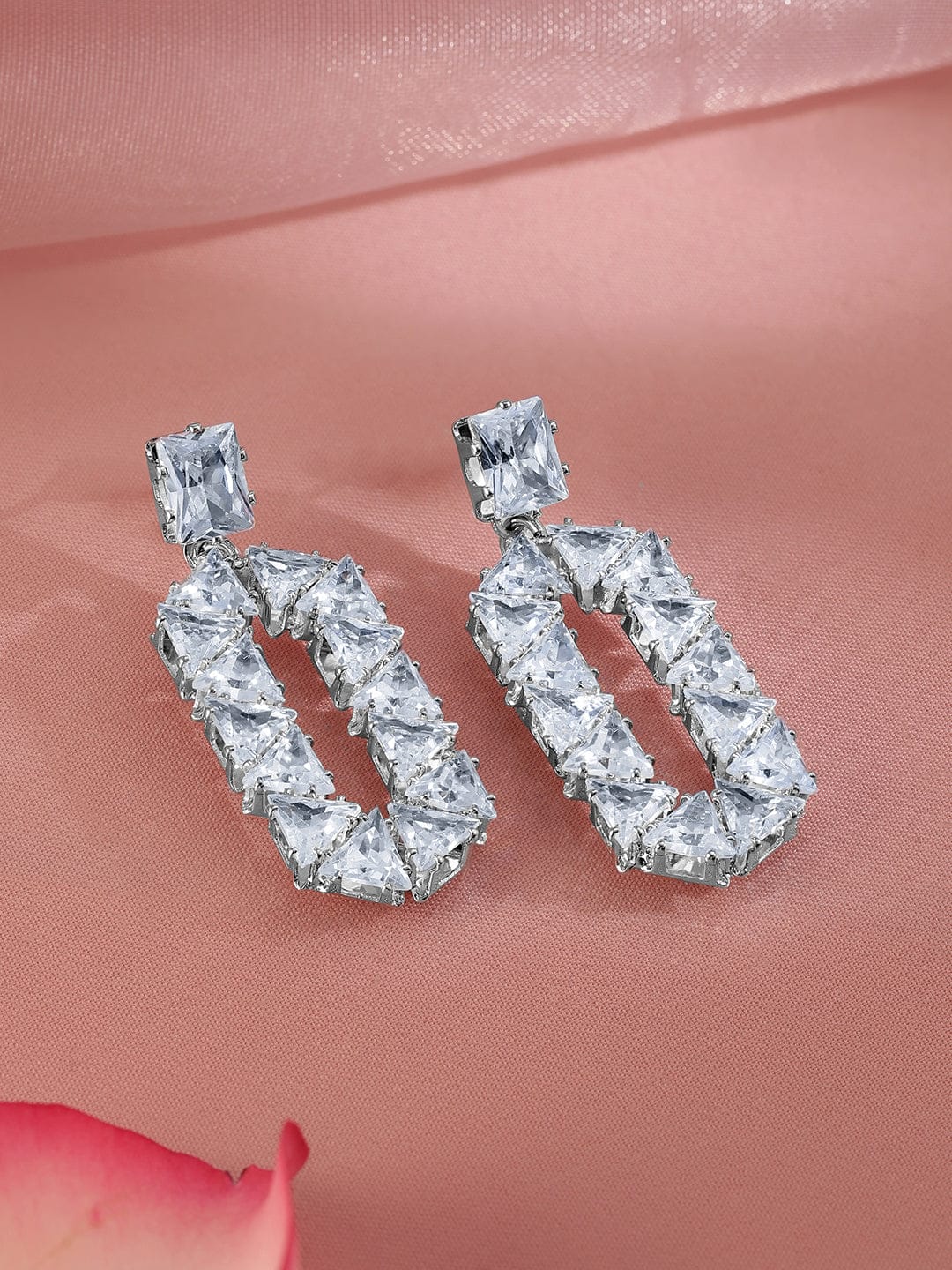 【Rubans】 North South Trillion Octo Crystal Earrings｜ノースサウス トリリオン オクト クリスタル イヤリング