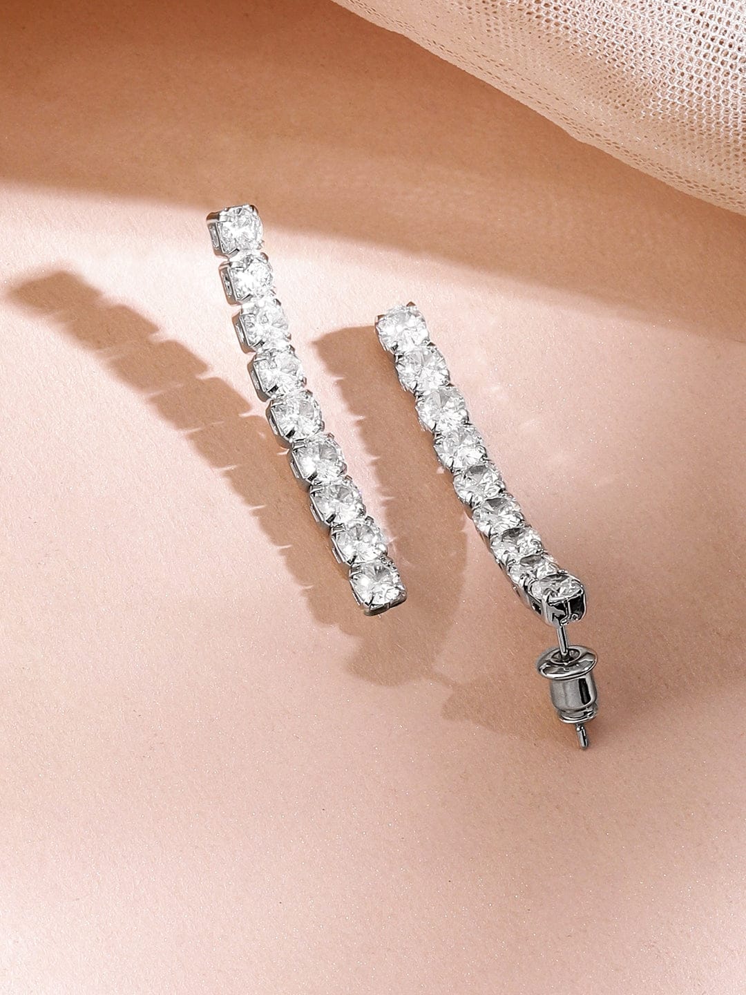 Studded White Necklace Set フリーサイズ