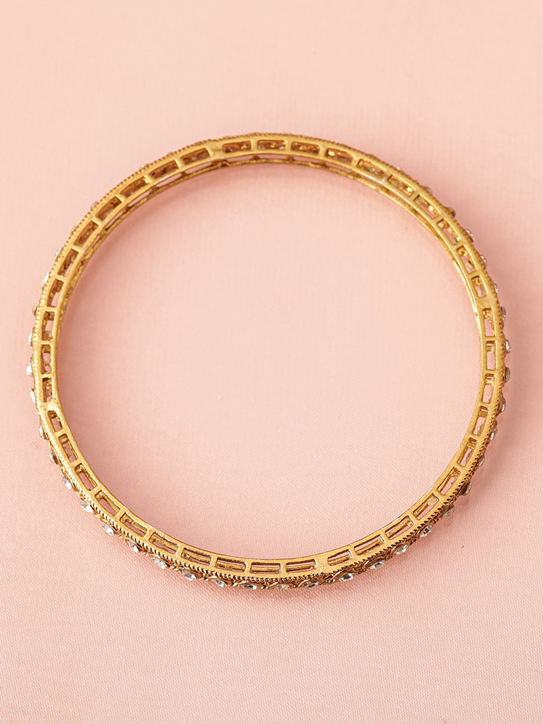 Minimal Luxe Kundan Bangles 2.4 - Small