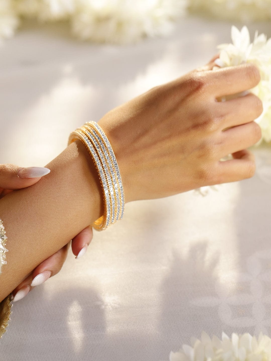 Elite Kundan Bracelet Collection 2.10 - Extra Large