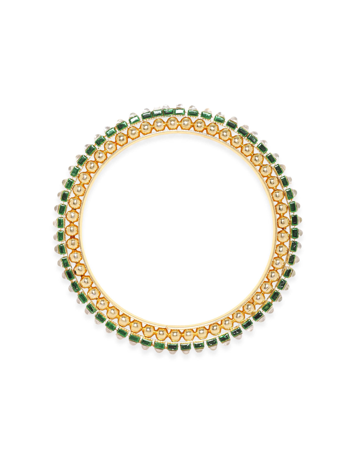 Minimal Tales of Kundan Bangles 2.8 - Large
