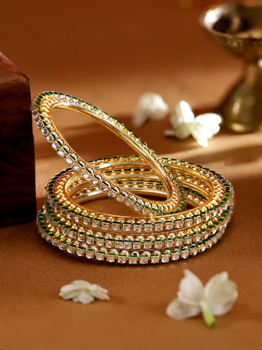 Minimal Tales of Kundan Bangles 2.4 - Small