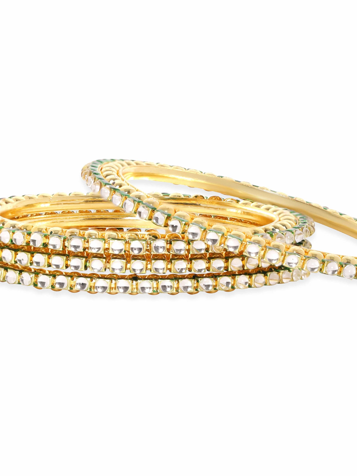 Minimal Tales of Kundan Bangles 2.4 - Small