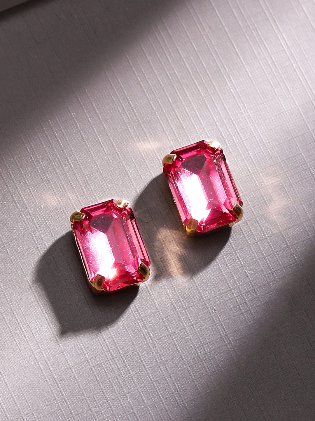 Dazzling Pink crystal necklace set Pink