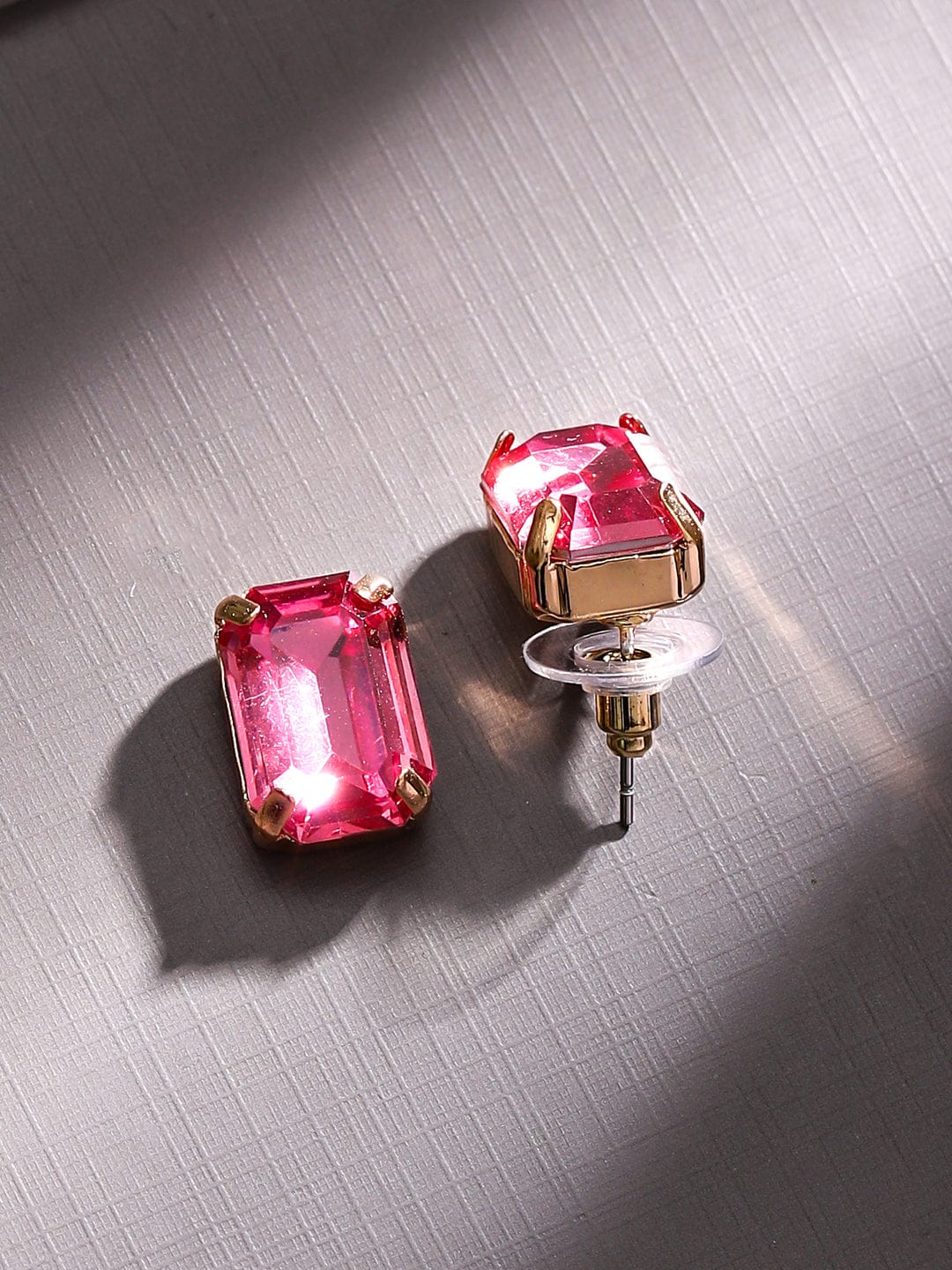 Dazzling Pink crystal necklace set Pink